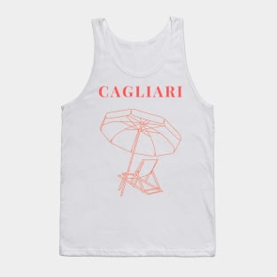 Cagliari Beach Vibes Italian Holiday Tank Top